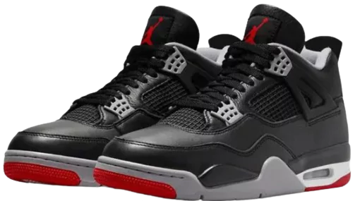 Side View of Jordan 4 Retro Bred Reimagined